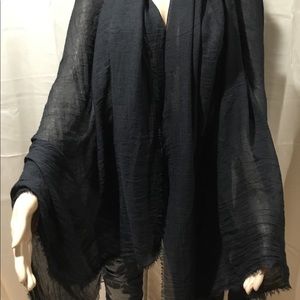 Black scarf